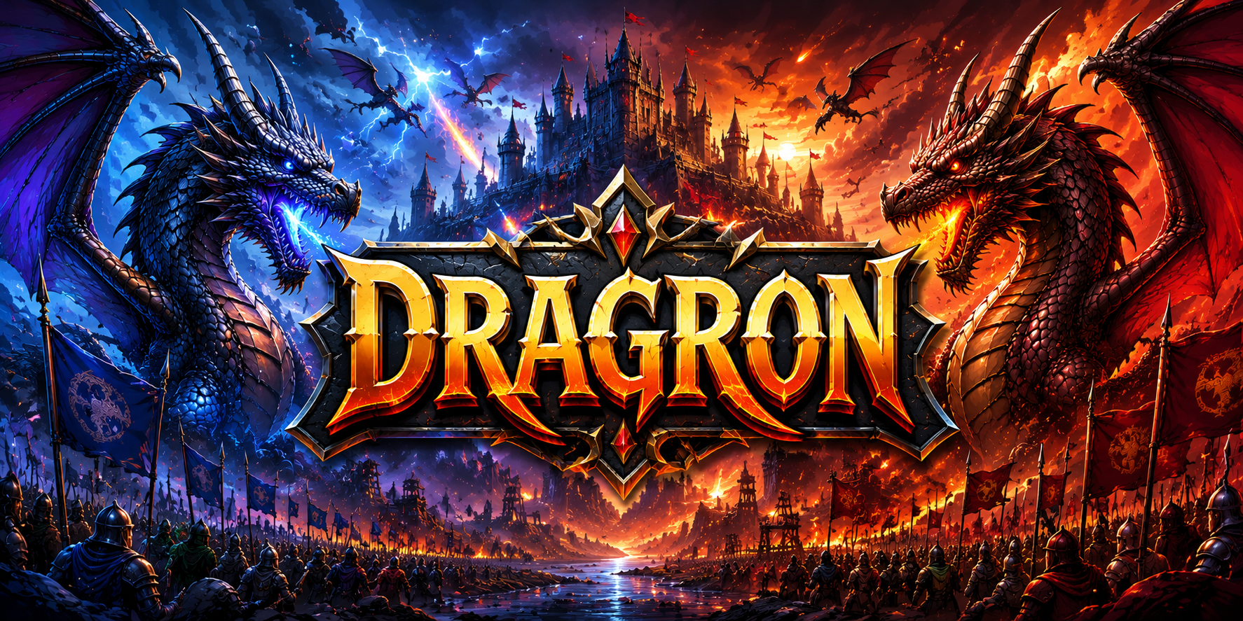 Dragon Colouring Pages Banner